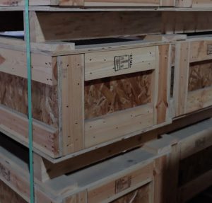 Custom wood crate